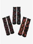 Star Wars Sith Crew Sock Set - BoxLunch Exclusive, , alternate
