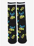 Disney Lilo & Stitch Pineapple Crew Socks - BoxLunch Exclusive, , alternate
