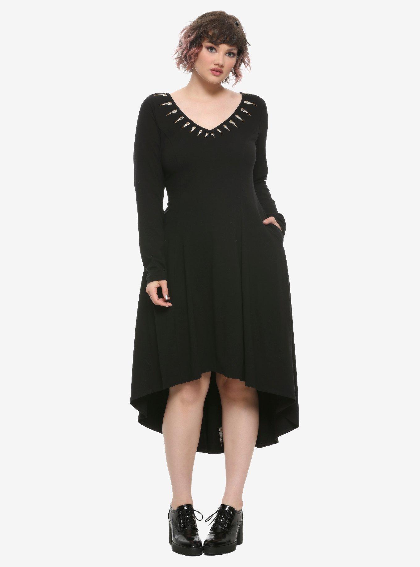 Her Universe Disney Maleficent: Mistress Of Evil Feast Hi-Low Dress, , alternate