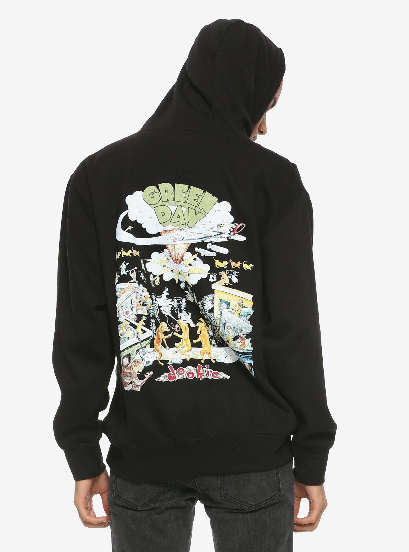 Green Day Checker Cat Hoodie, Hot Topic