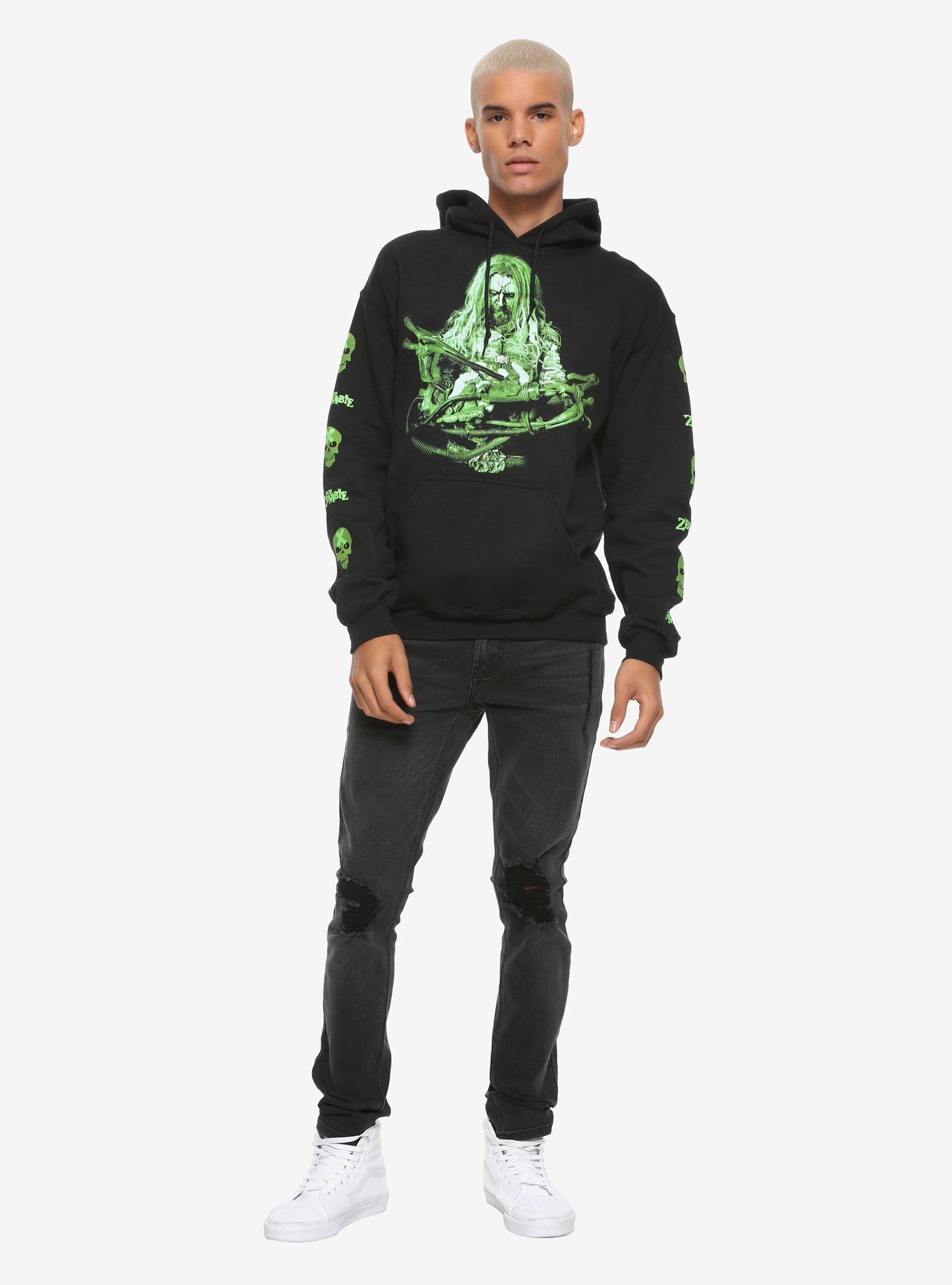 Rob Zombie Horror Zombie Hoodie, BLACK, alternate