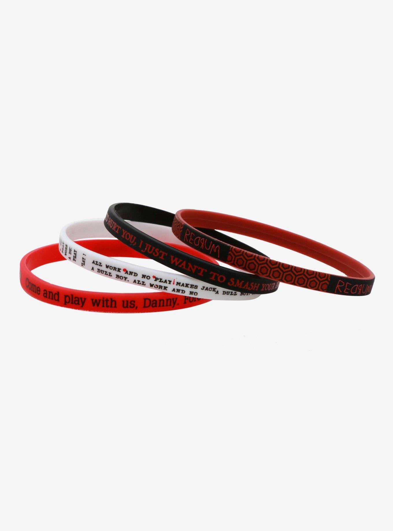 The Shining Rubber Bracelet Set, , alternate