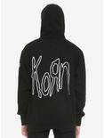 Korn Logo Hoodie, BLACK, alternate