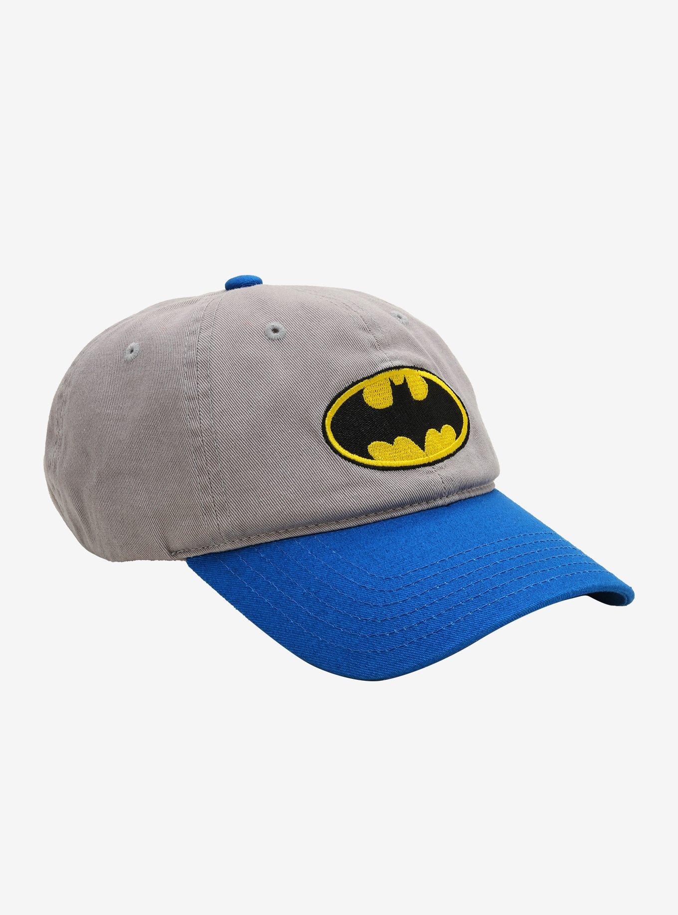 DC Comics Batman Classic Logo 2-Tone Cap - BoxLunch Exclusive, , alternate