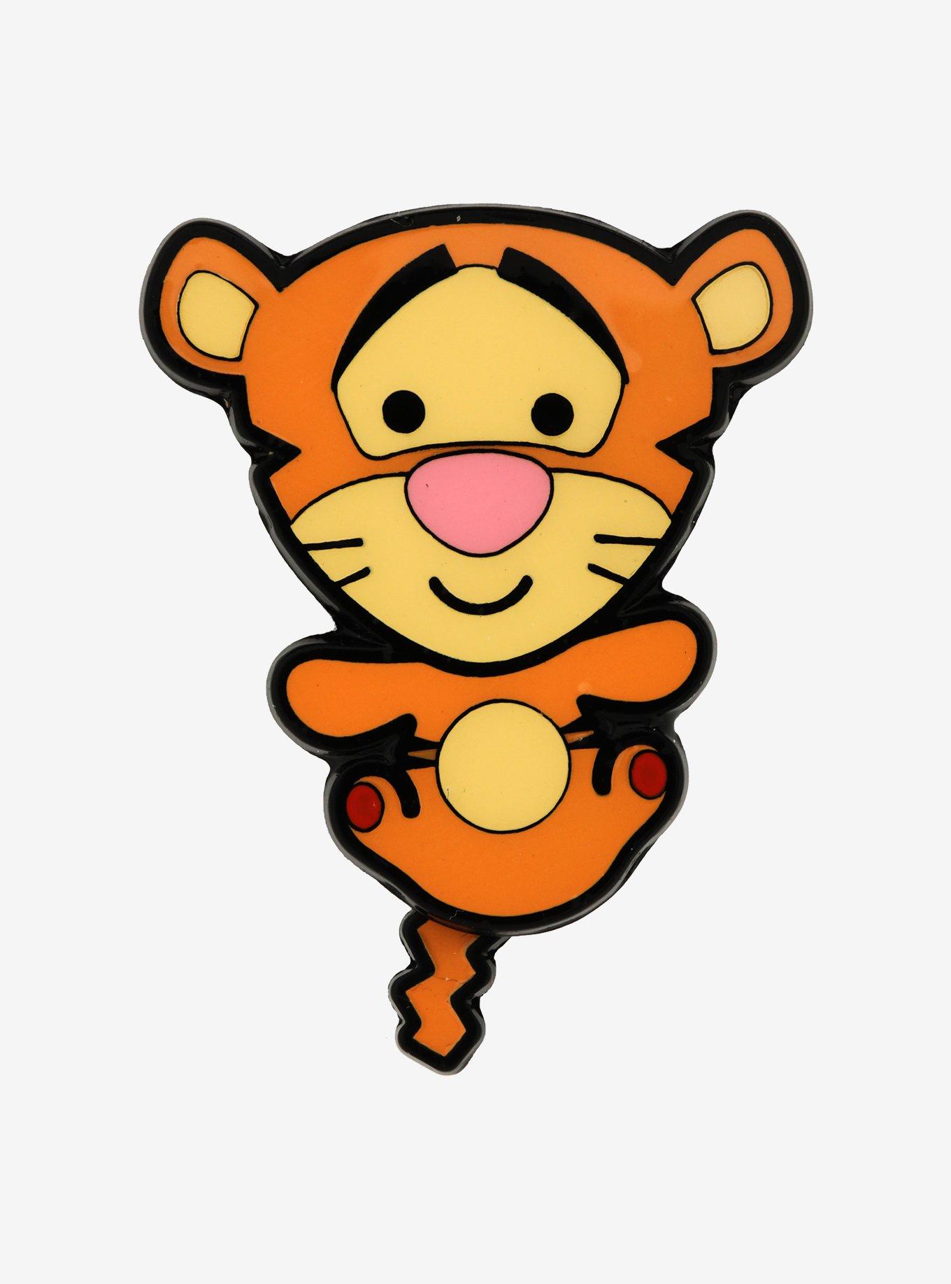 Loungefly Disney Winnie the Pooh Tigger Chibi Moving Enamel Pin - BoxLunch Exclusive, , alternate