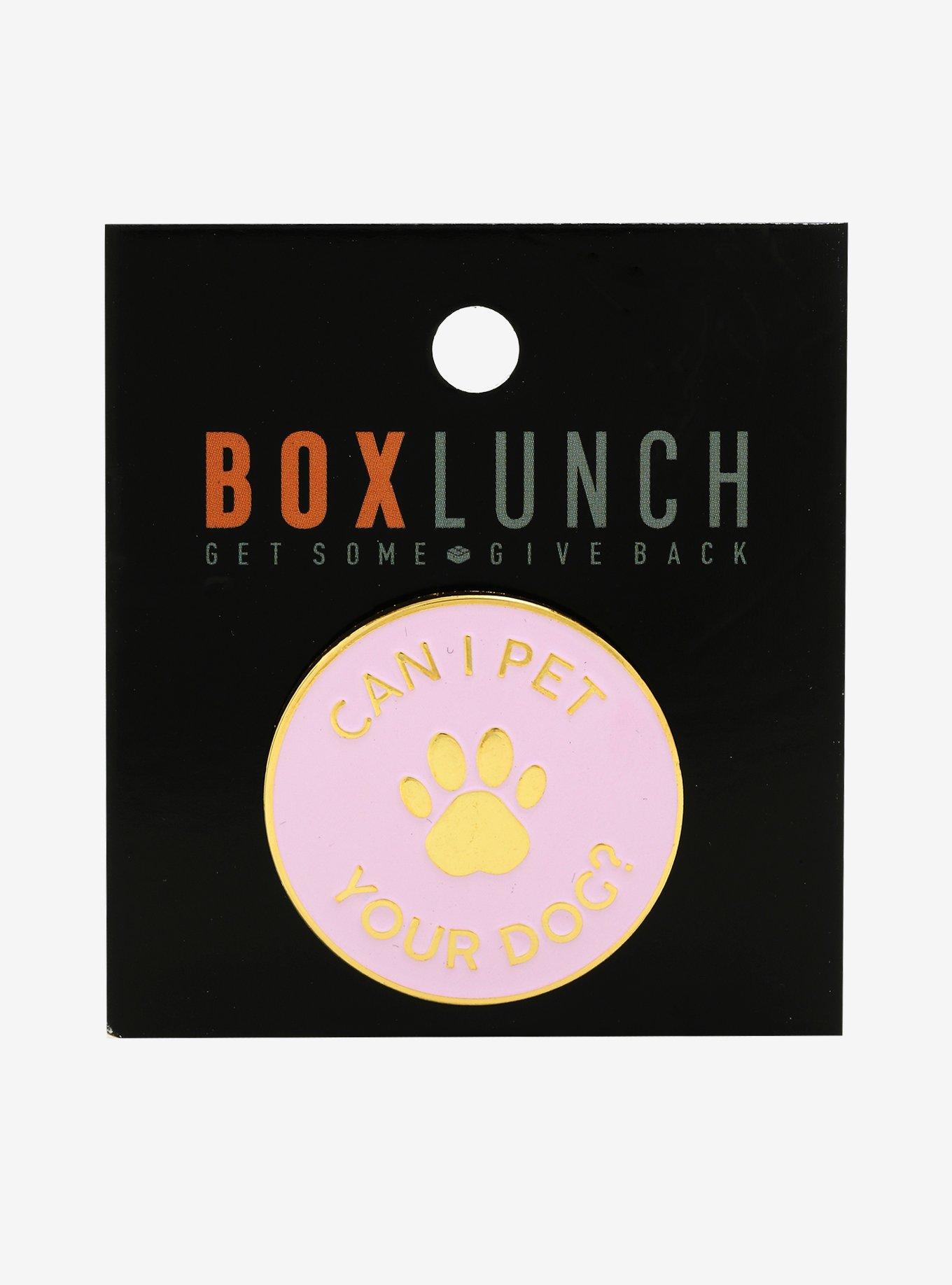 Can I Pet Your Dog Enamel Pin - BoxLunch Exclusive, , alternate