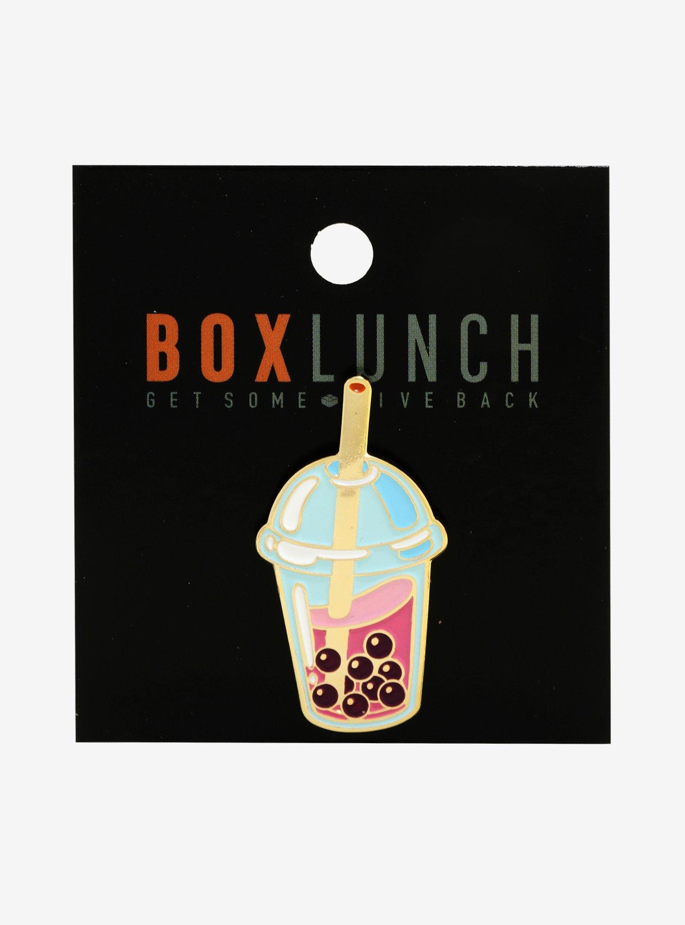 Pink Boba Enamel Pin - BoxLunch Exclusive, , alternate