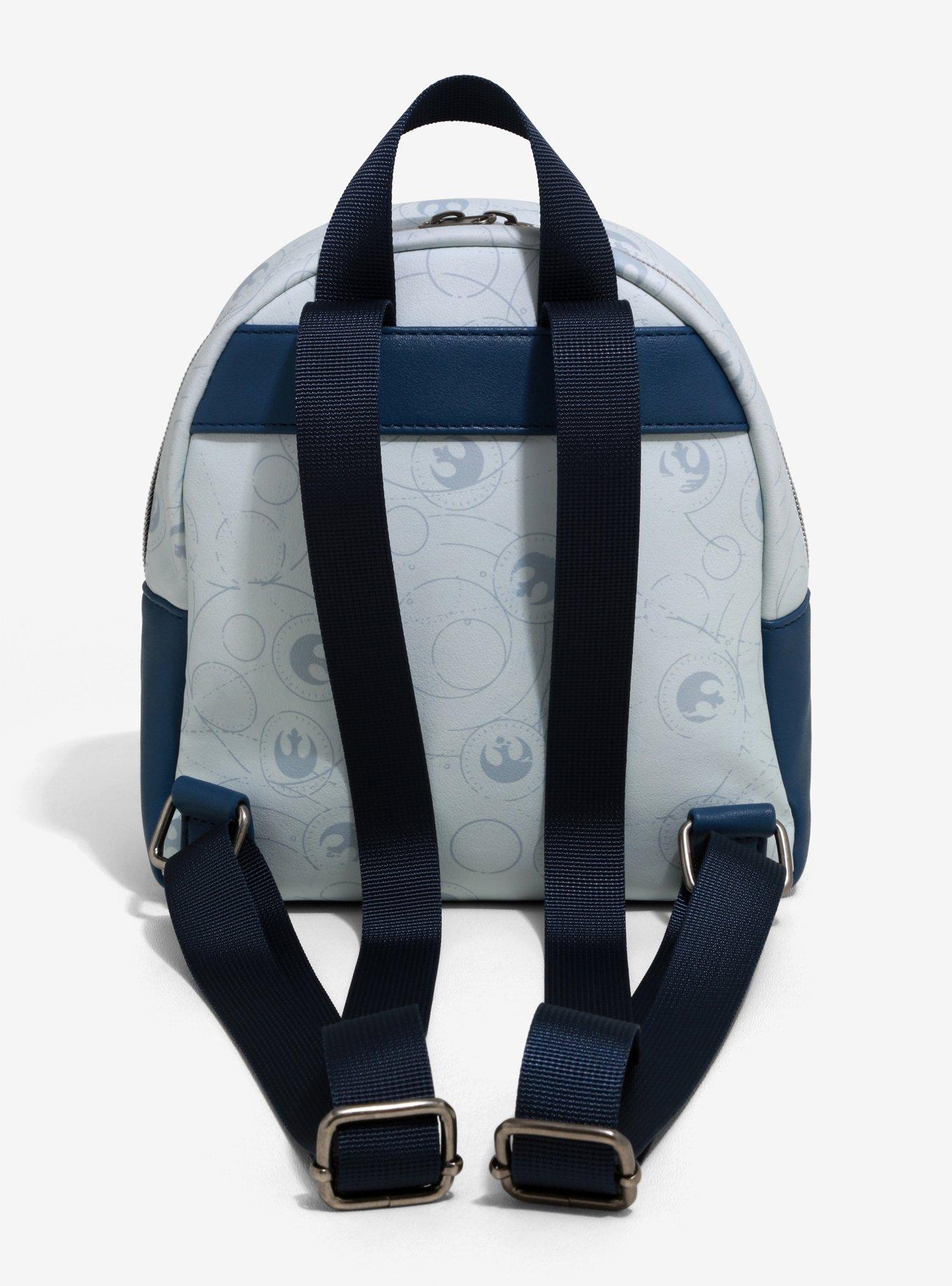 loungefly star wars droids mini backpack