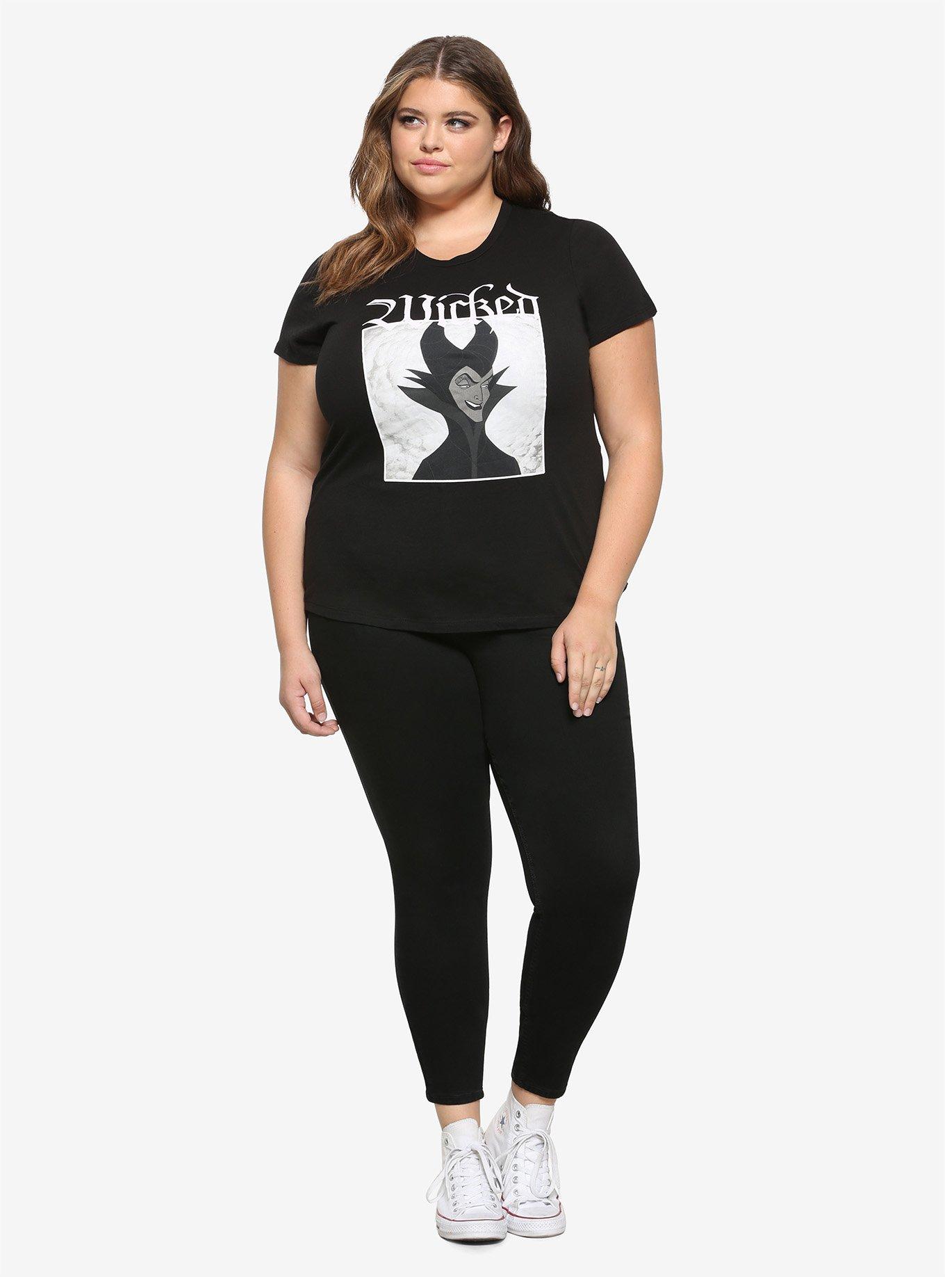 Disney Villains Maleficent Spell Girls T-Shirt Plus Size, MULTI, alternate