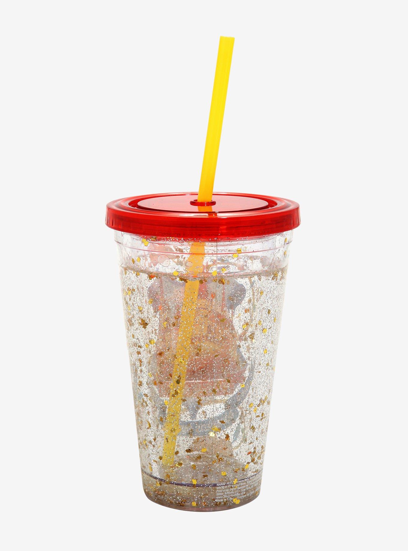 Harry Potter Hogwarts Glitter Tumbler, , alternate
