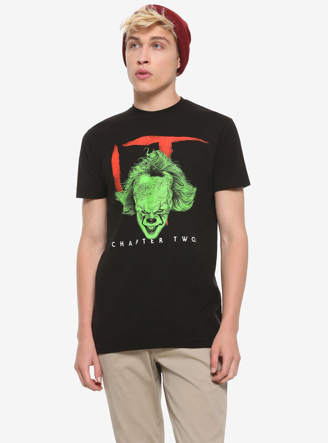 IT Chapter Two Green Pennywise T-Shirt, GREEN, alternate