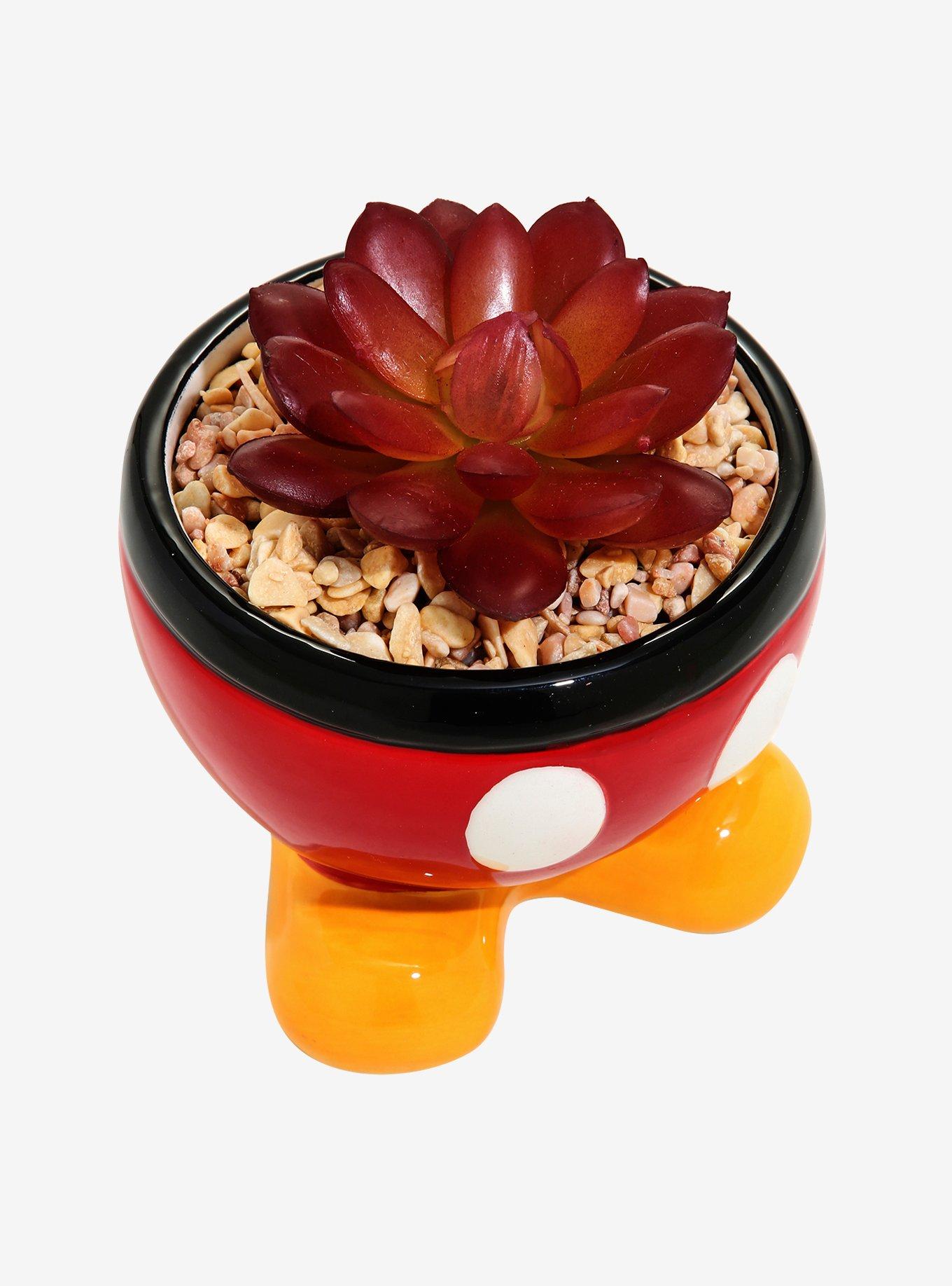Disney Mickey Mouse Pants Faux Succulent Planter - BoxLunch Exclusive, , alternate