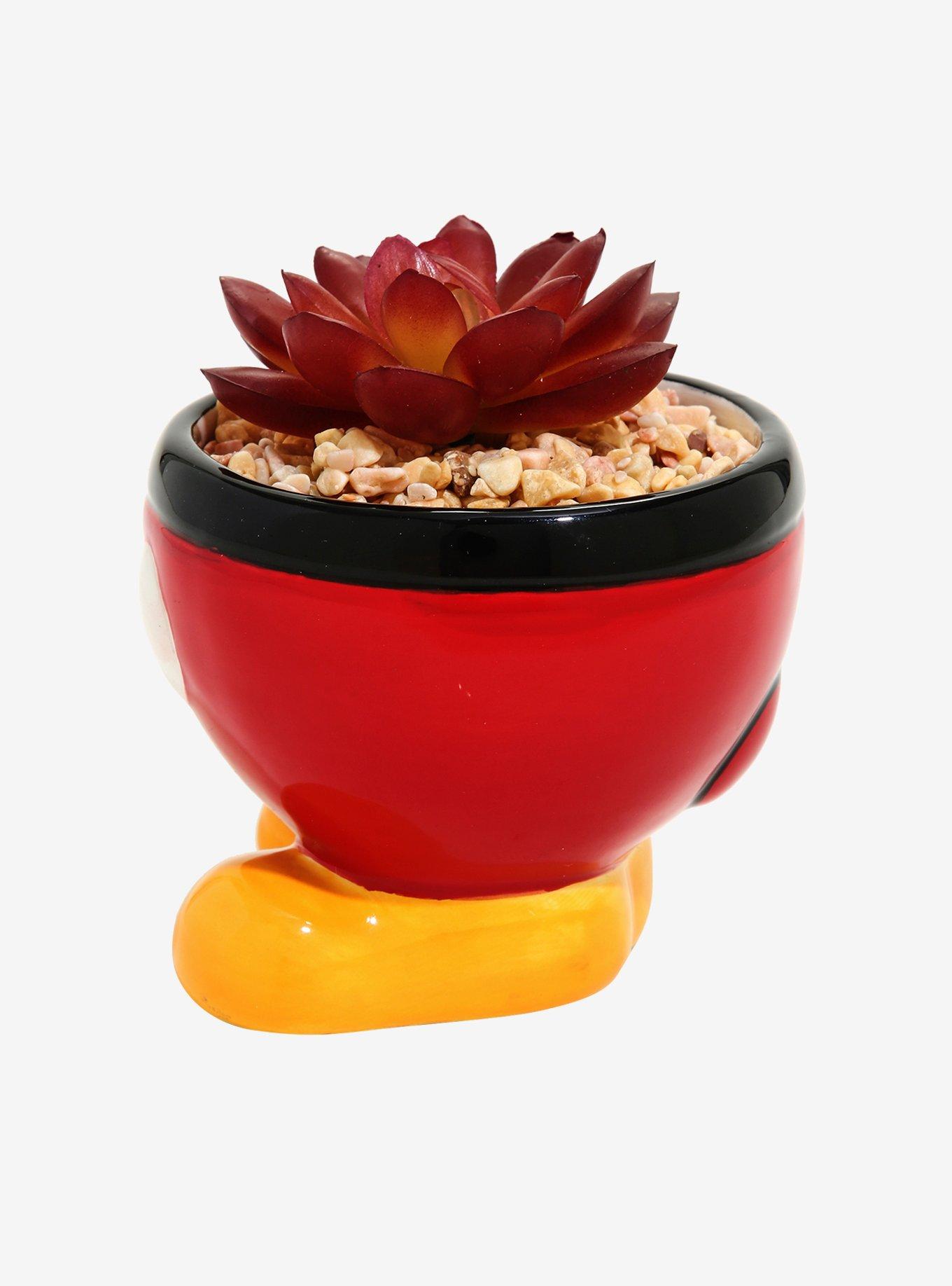 Disney Mickey Mouse Pants Faux Succulent Planter - BoxLunch Exclusive, , alternate