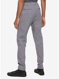 Grey Drawstring Pants, GREY, alternate
