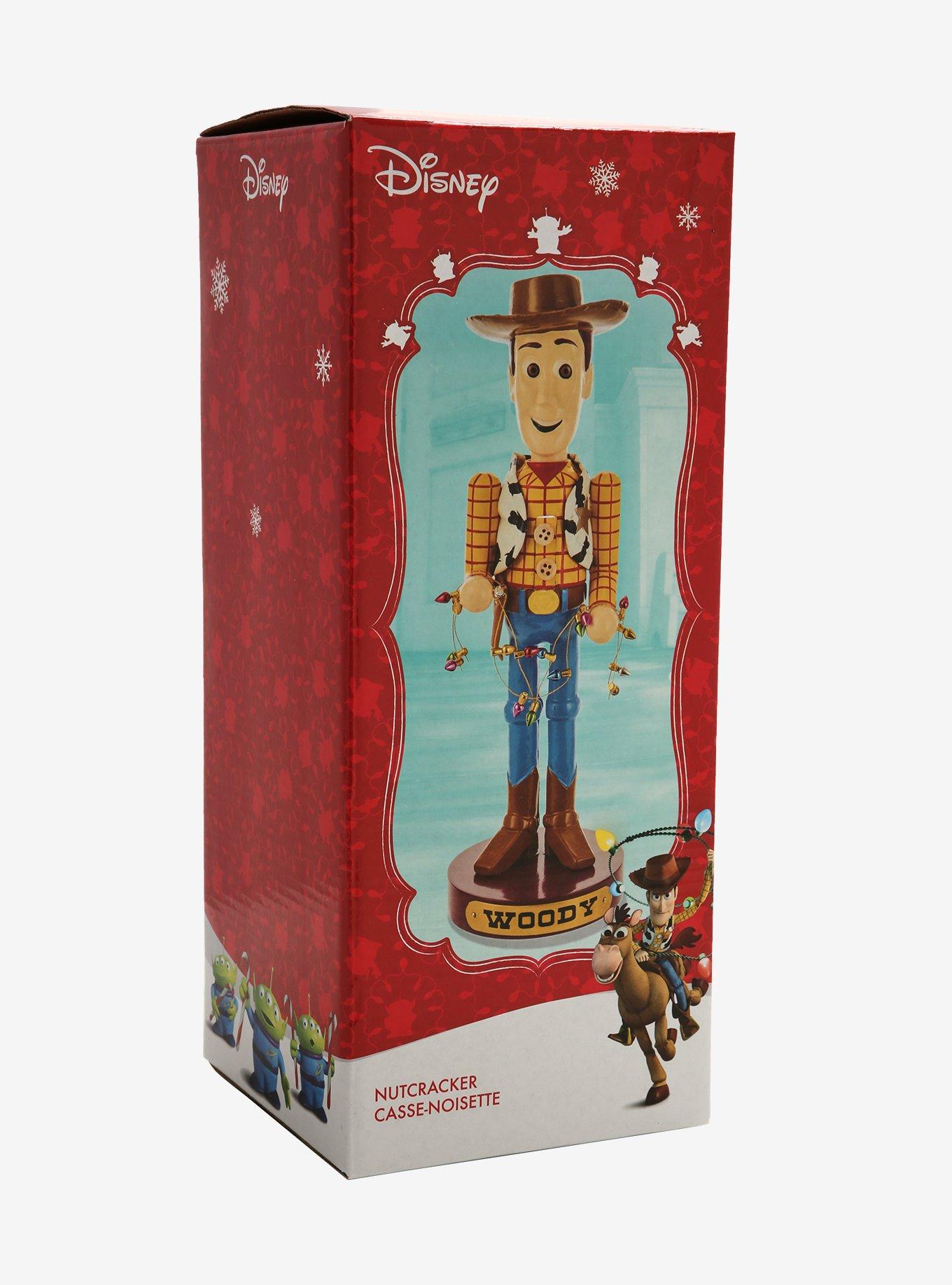 Disney Pixar Toy Story Holiday Woody Nutcracker Figurine, , alternate