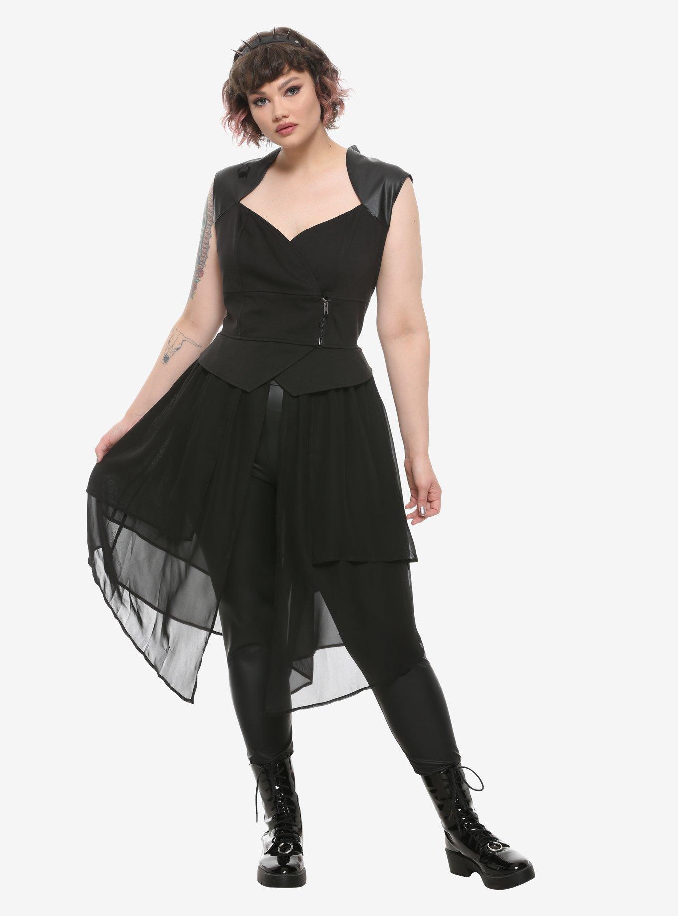 Her Universe Disney Maleficent: Mistress Of Evil Vest Plus Size, , alternate