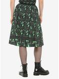 Universal Monsters Frankenstein Swing Skirt, BLACK, alternate