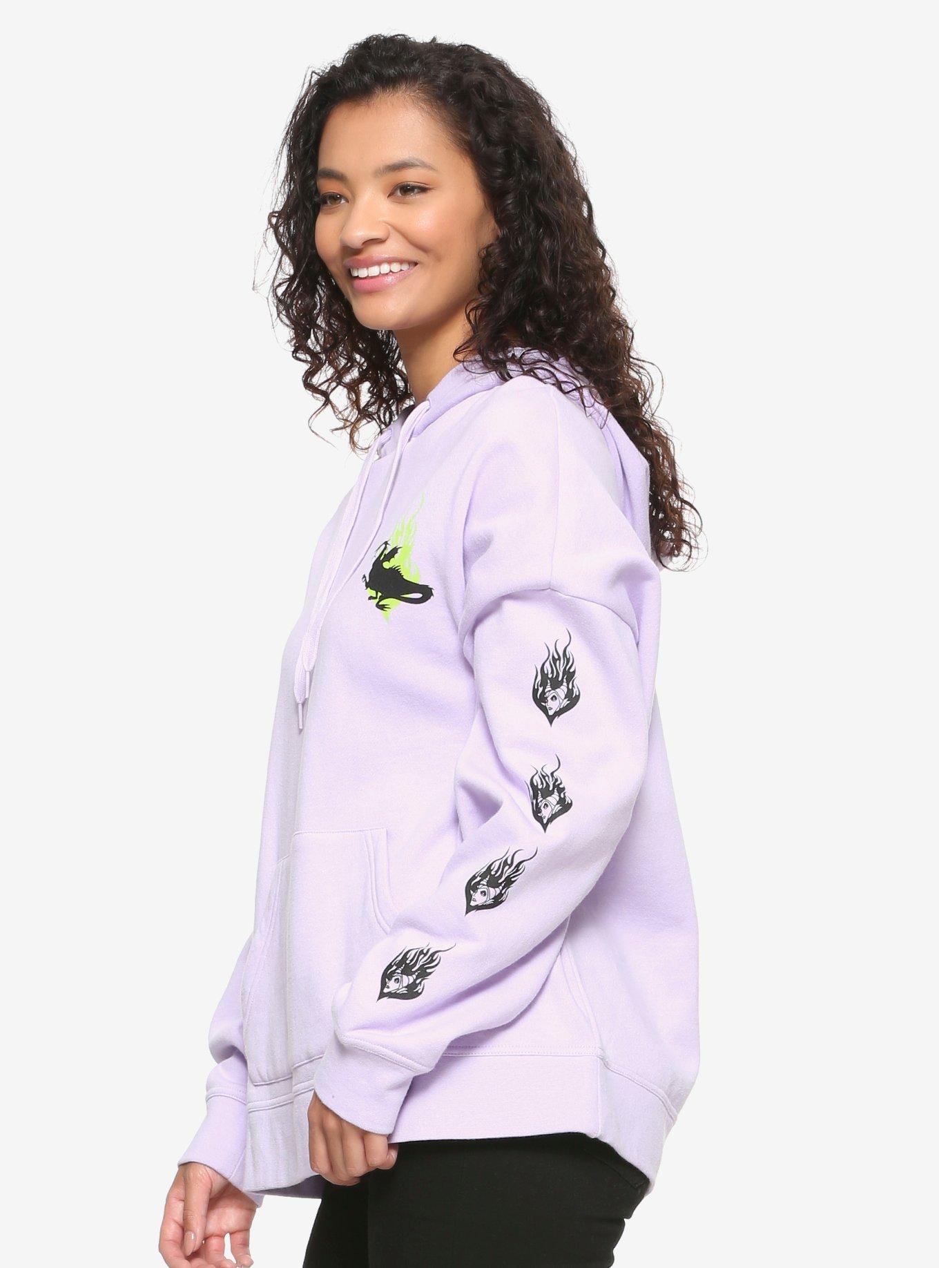 Our Universe Disney Maleficent Dragon Flames Women's Hoodie - BoxLunch Exclusive, , alternate
