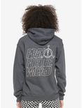 Panic! At The Disco Pastel Logo Pray For The Wicked Girls Hoodie, GREY, alternate