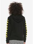 Why Don't We Safety Tape Girls Hoodie, BLACK, alternate