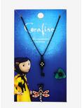 Coraline Interchangeable Charm Necklace - BoxLunch Exclusive, , alternate