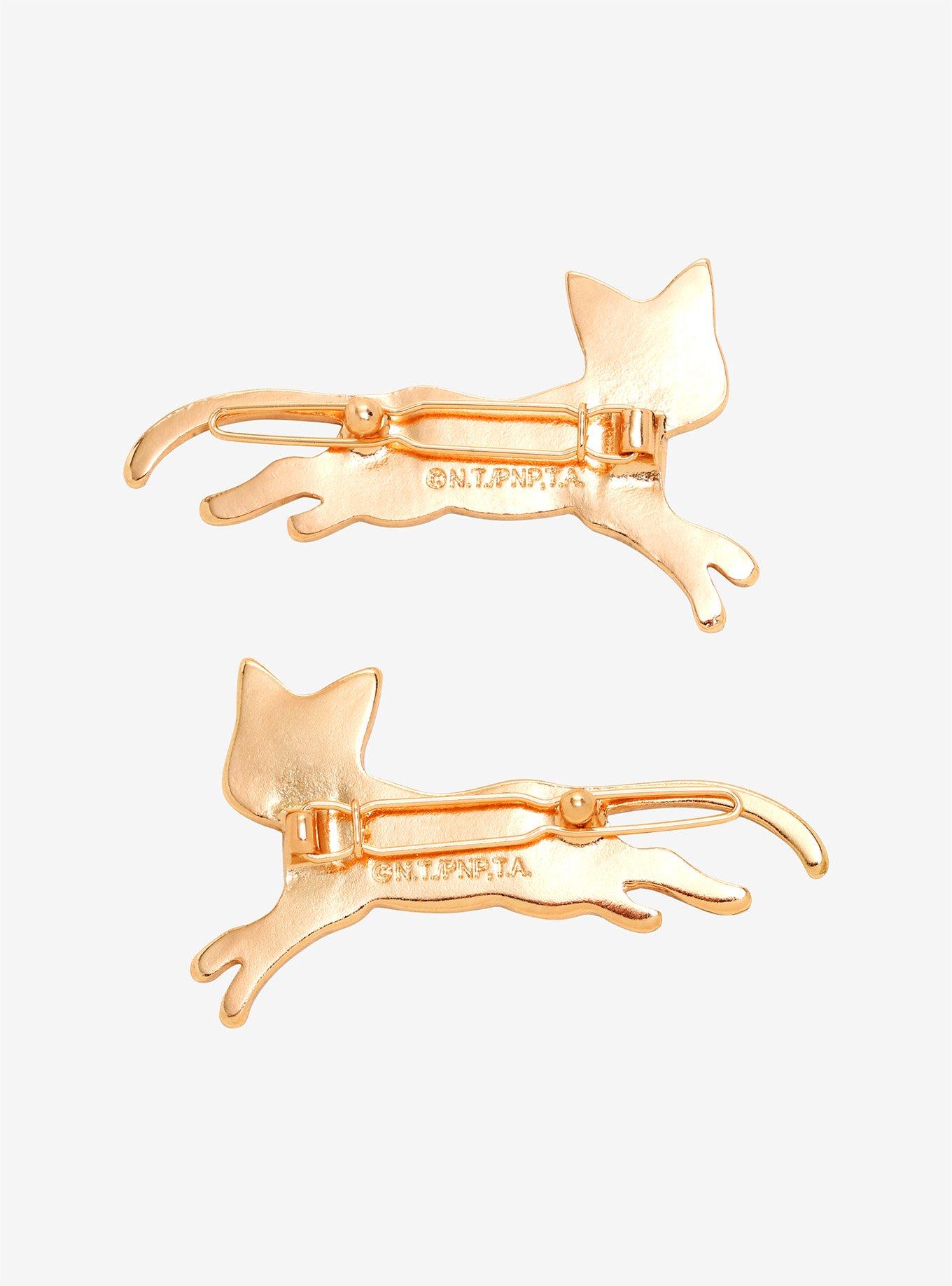 Sailor Moon Luna & Artemis Hair Barrette Set - BoxLunch Exclusive, , alternate