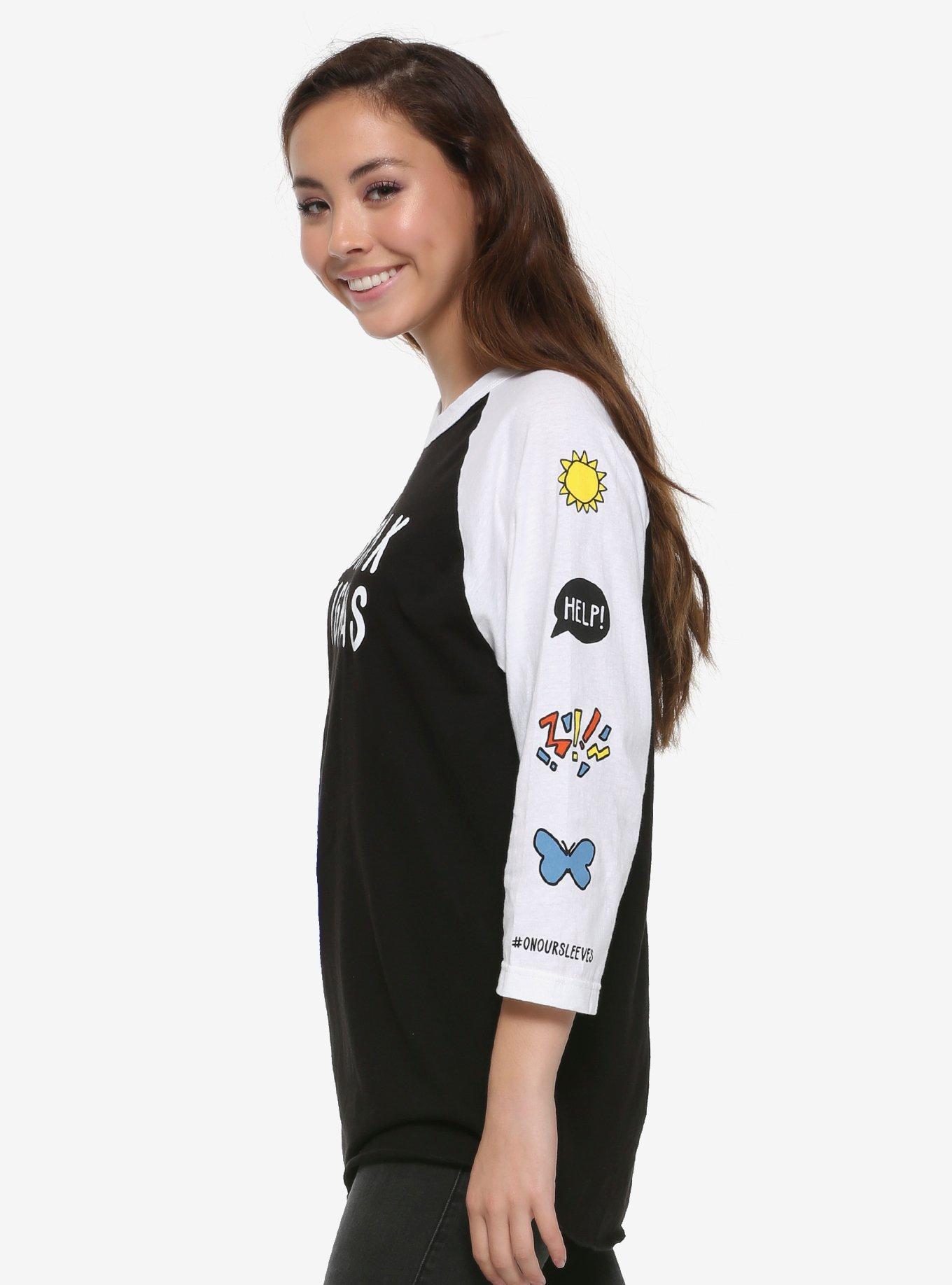 Plus Size Our Universe I Break Stigmas Raglan, , alternate