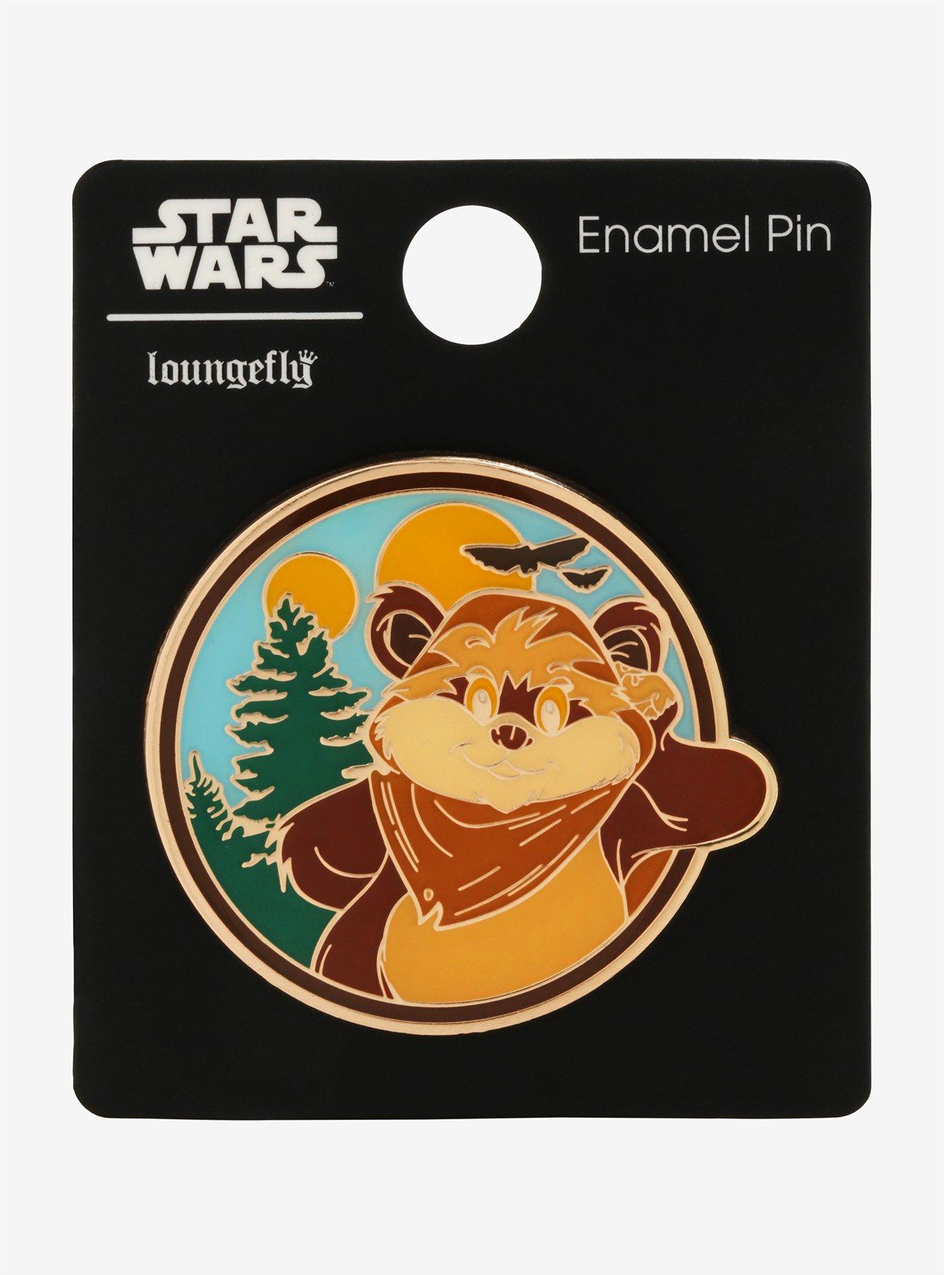 Loungefly Star Wars Ewok Wicket Enamel Pin - BoxLunch Exclusive, , alternate