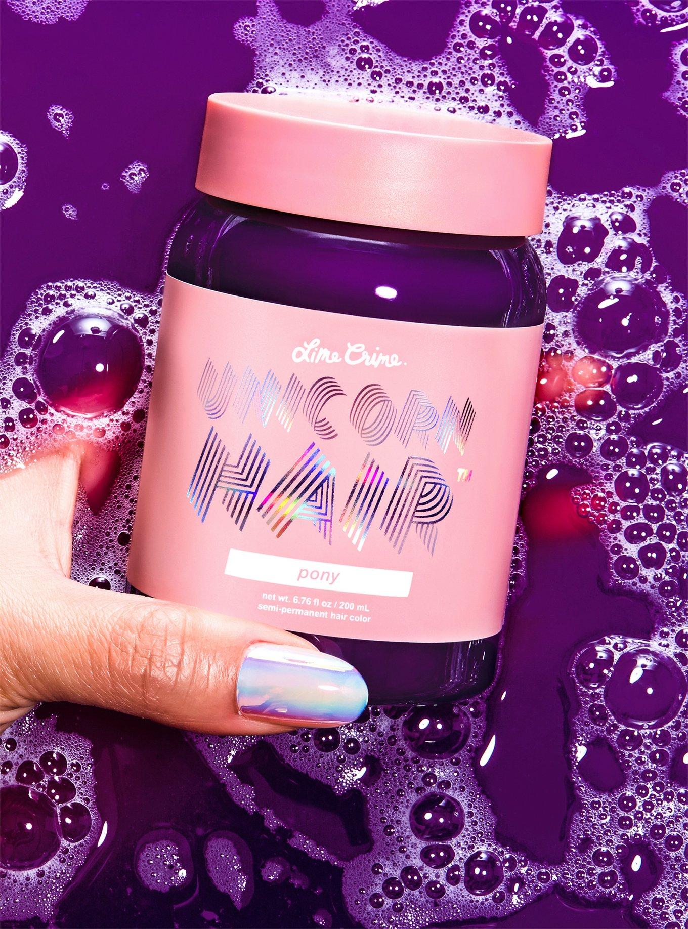 Lime Crime Unicorn Hair Pony Semi-Permanent Hair Dye, , alternate