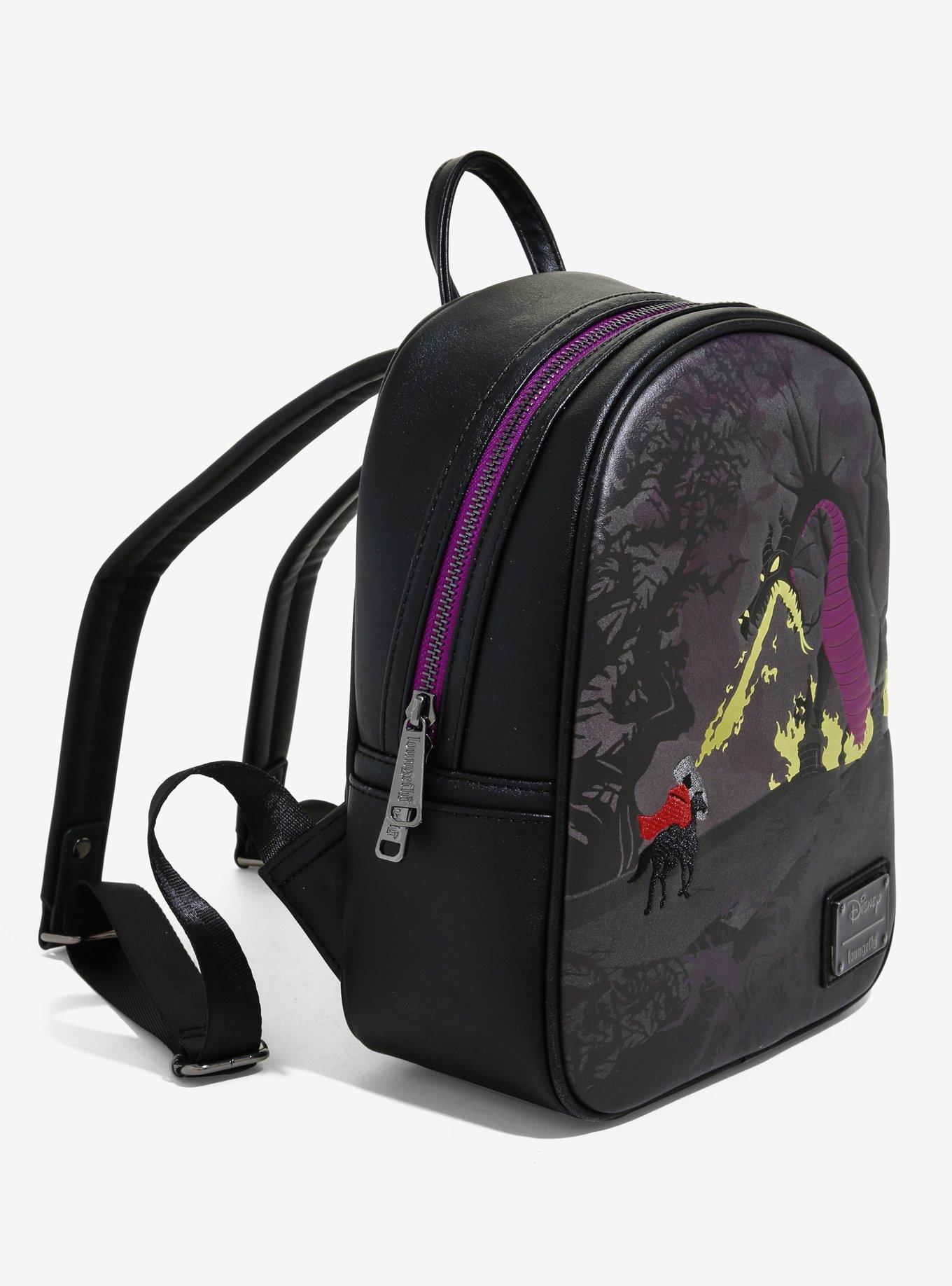 Loungefly Disney Sleeping Beauty Maleficent Dragon Mini Backpack - BoxLunch Exclusive, , alternate