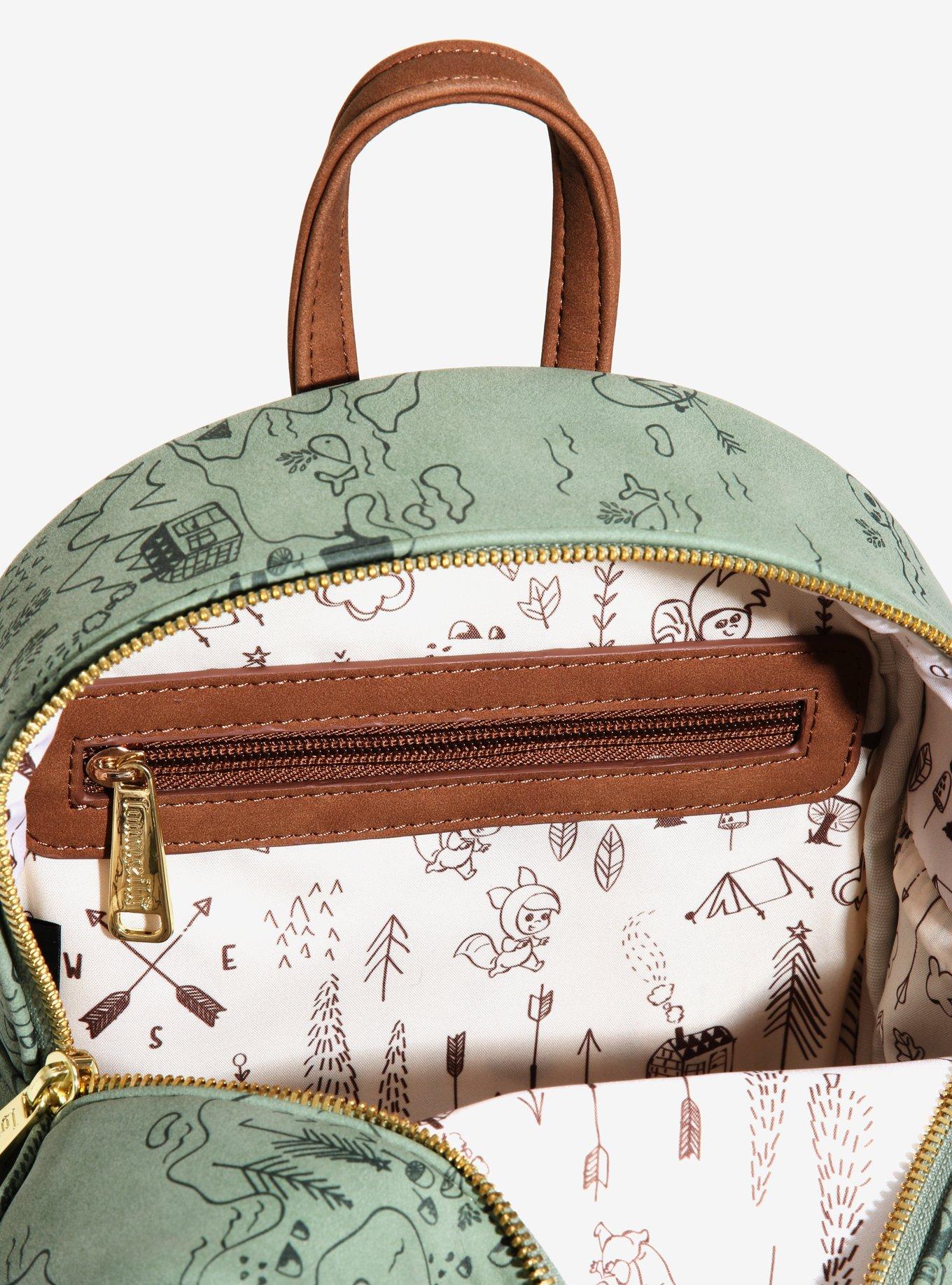 Loungefly Disney Peter Pan Chibi Map Mini Backpack BoxLunch Exclusive