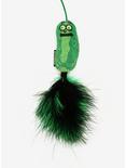 Rick And Morty Pickle Rick Cat Feather Toy, , alternate