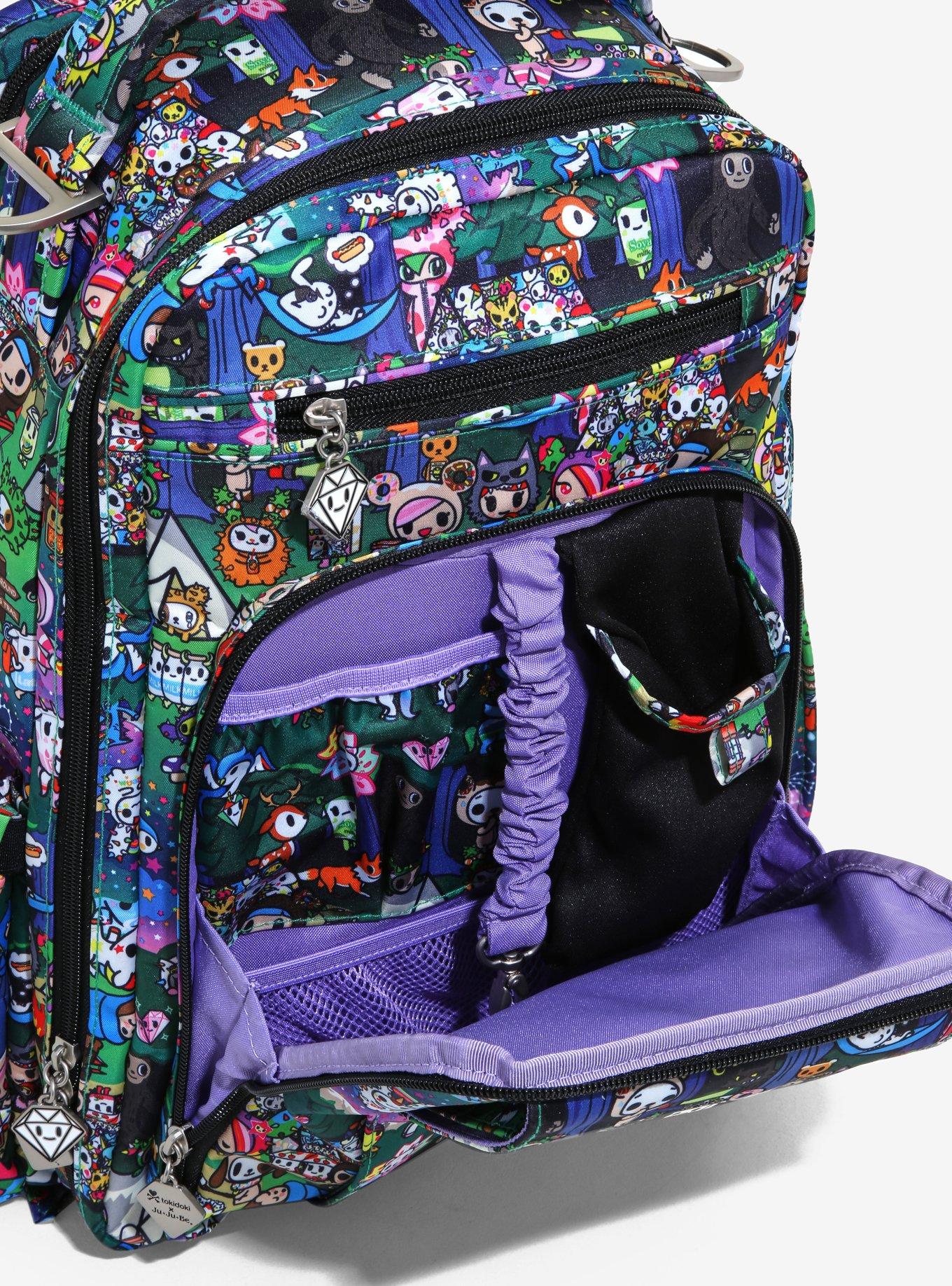JuJuBe tokidoki Be Right Back Camp Toki Diaper Backpack, , alternate