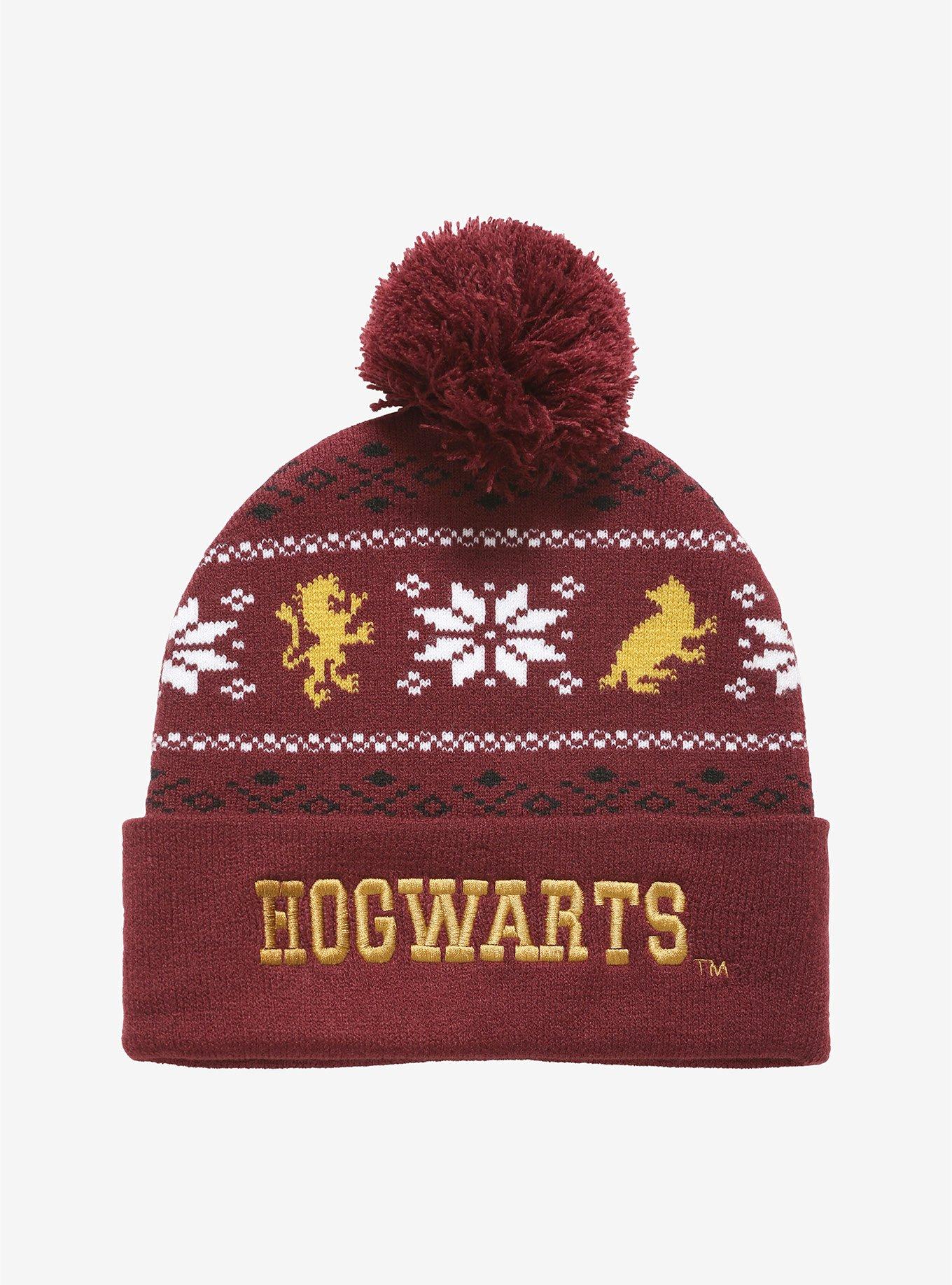 Harry Potter Hogwarts Pom Beanie, , alternate