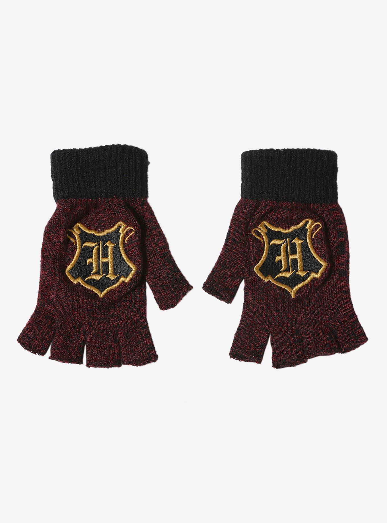 Harry Potter Hogwarts Fingerless Gloves, , hi-res