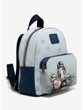 Plus Size Loungefly Star Wars Droids Mini Backpack, , hi-res