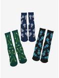 Rick and Morty Allover Print Pickle Tiny Teddy Rick Crew Sock Set - BoxLunch Exclusive, , alternate