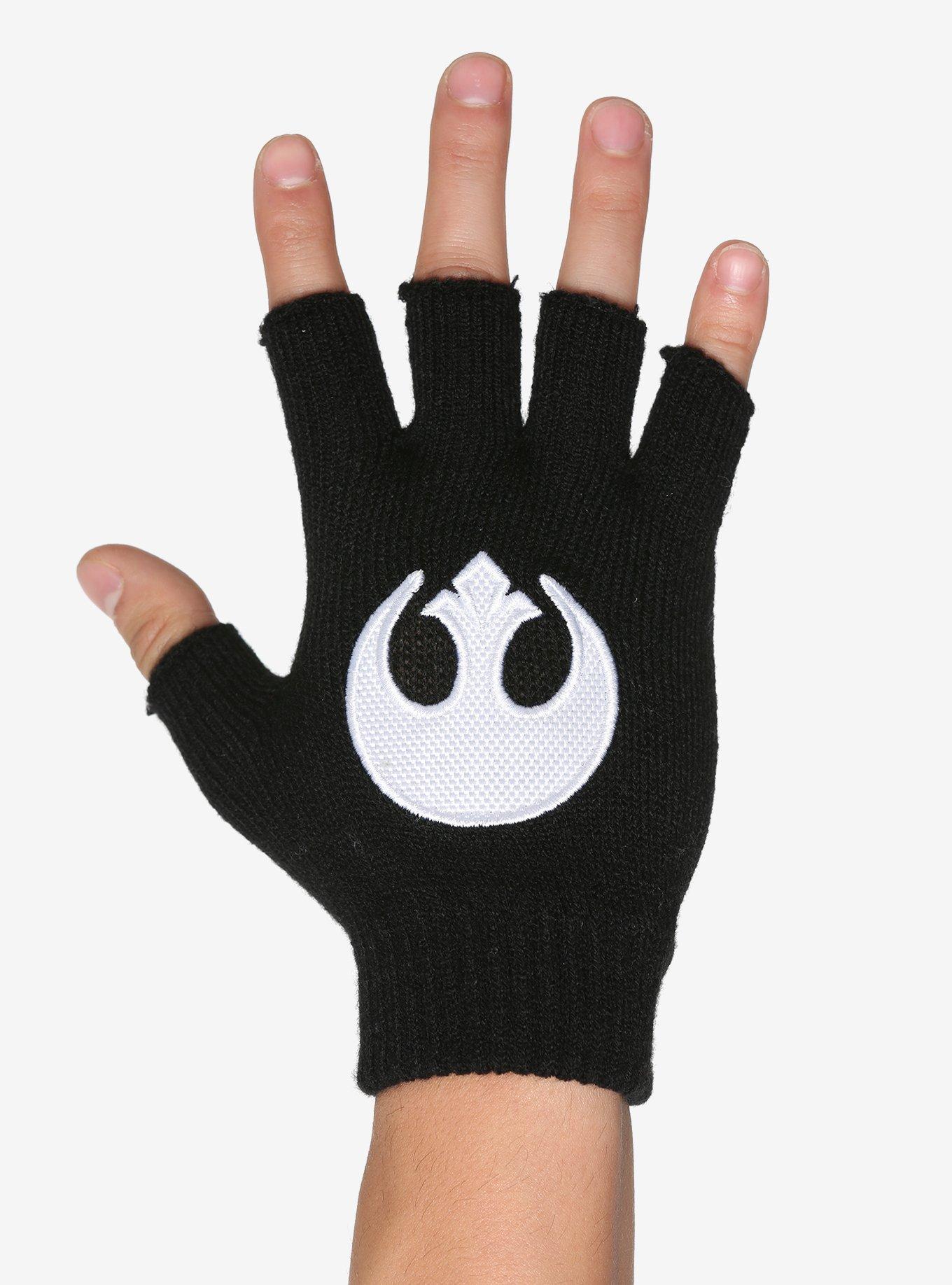 Star Wars Rebel Alliance/Galactic Empire Fingerless Gloves, , hi-res
