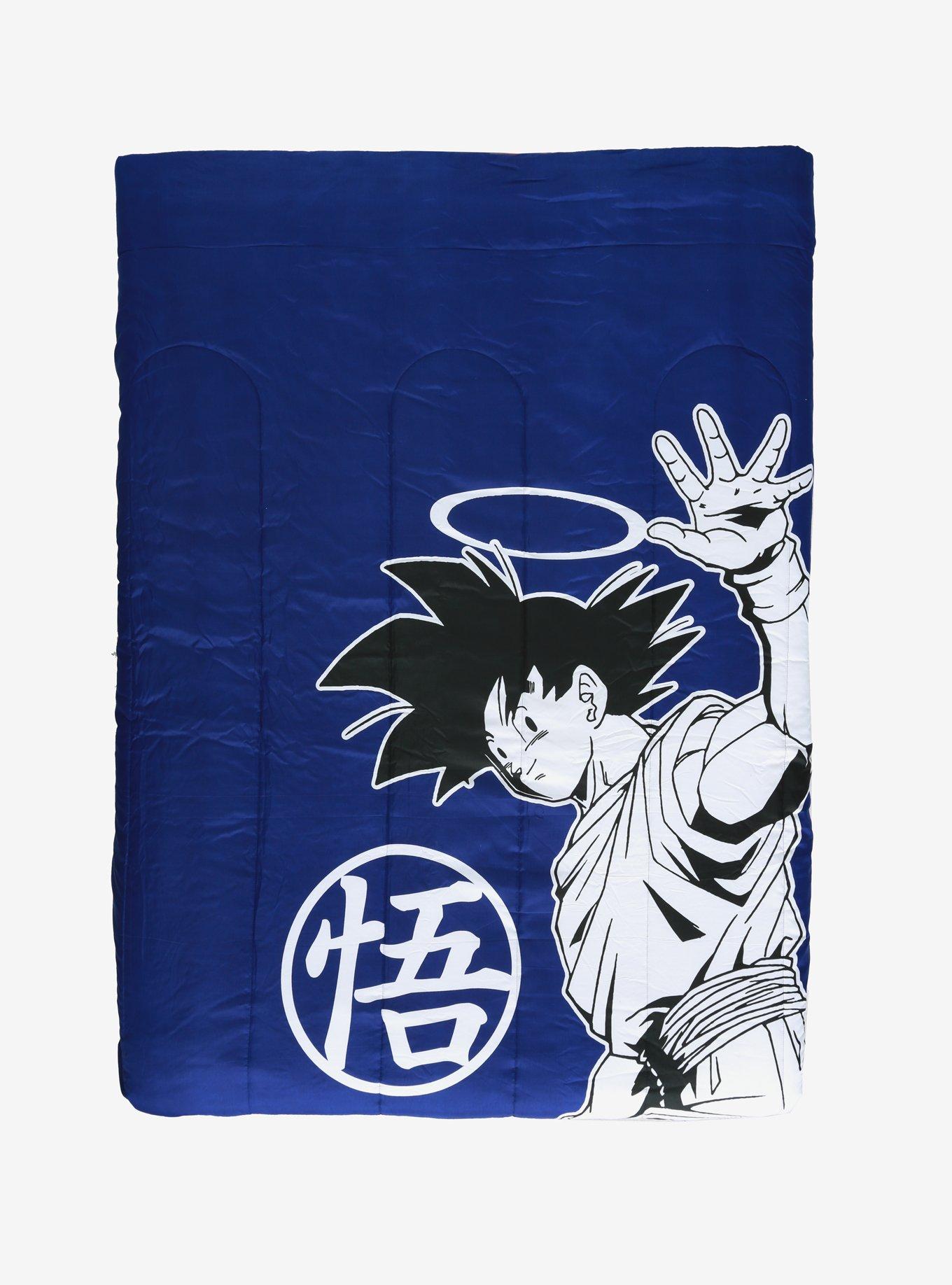 Dragon Ball Z Goku Blue Comforter, , alternate