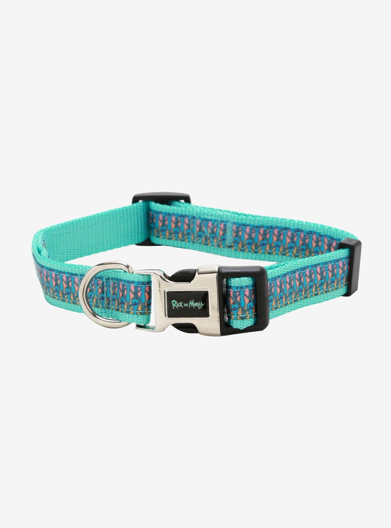 Rick And Morty Mr. Meeseeks Dog Collar & Leash Set, MULTI, alternate