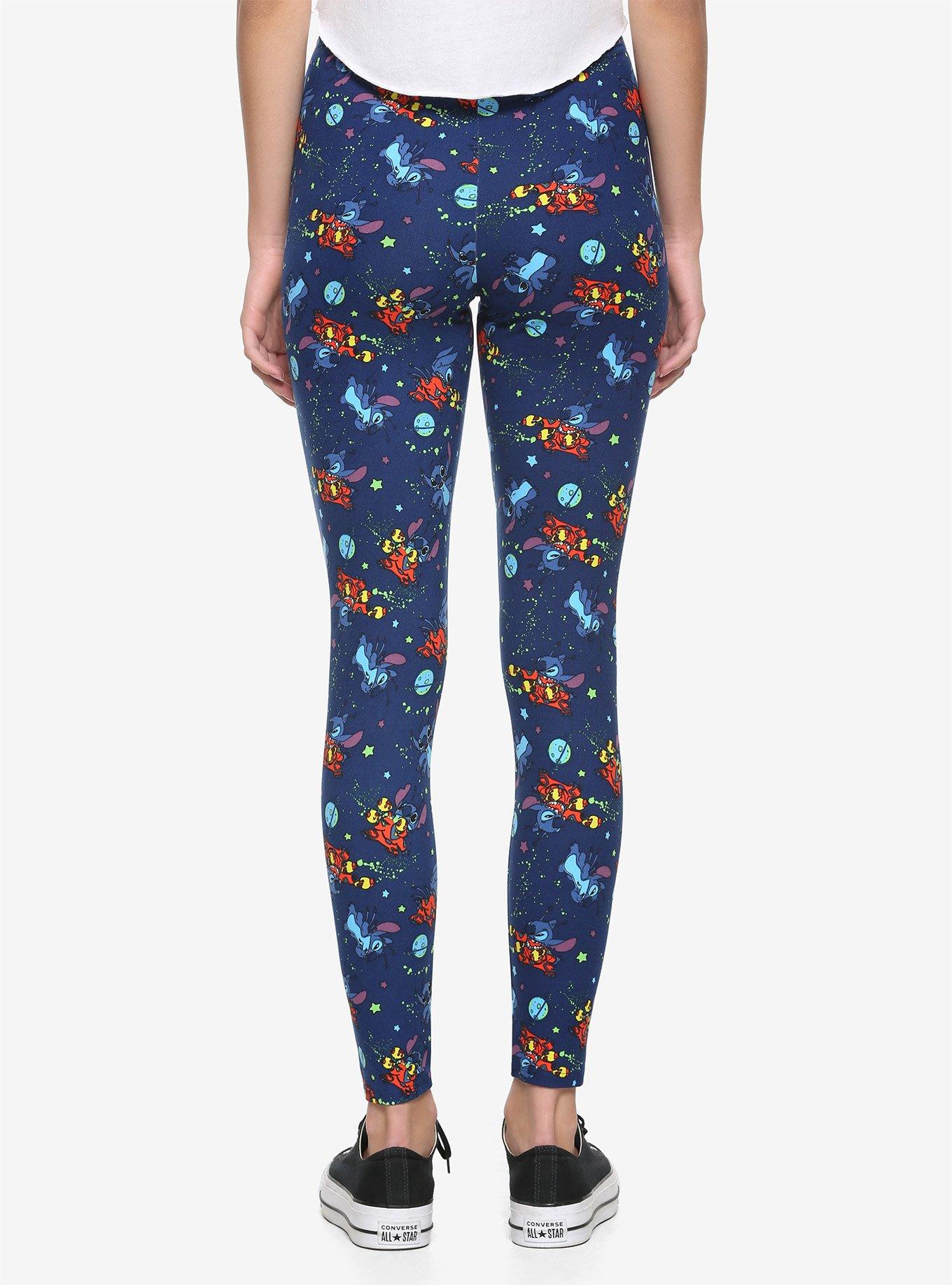 Disney Lilo & Stitch Experiment 626 Leggings, MULTI, alternate