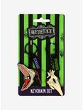 Beetlejuice Strange & Unusual Mask Keychain Set - BoxLunch Exclusive, , alternate