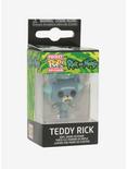 Funko Pocket Pop! Rick and Morty Teddy Rick Vinyl Keychain, , alternate