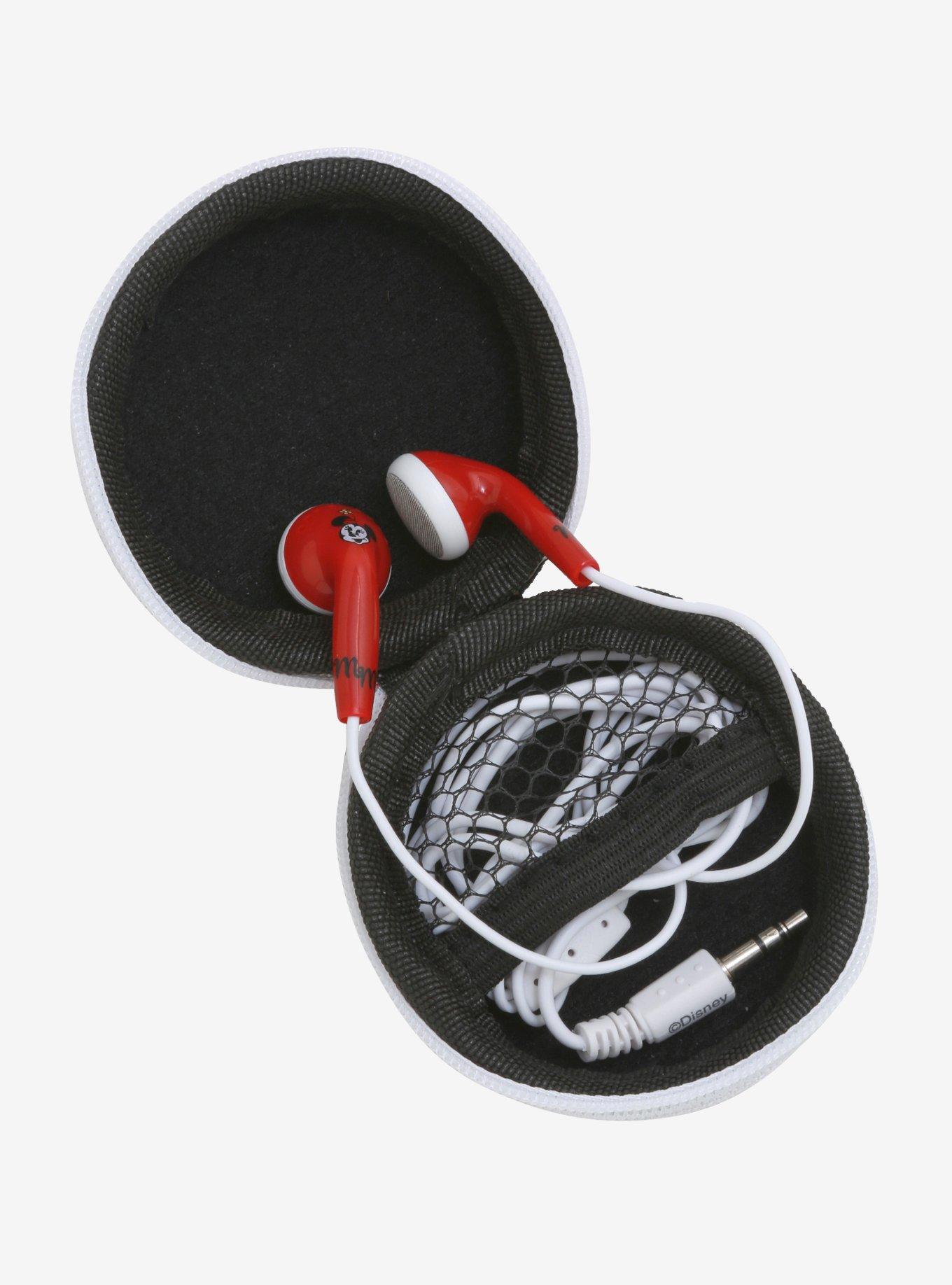 Disney Minnie Mouse Pouch Earbuds, , alternate