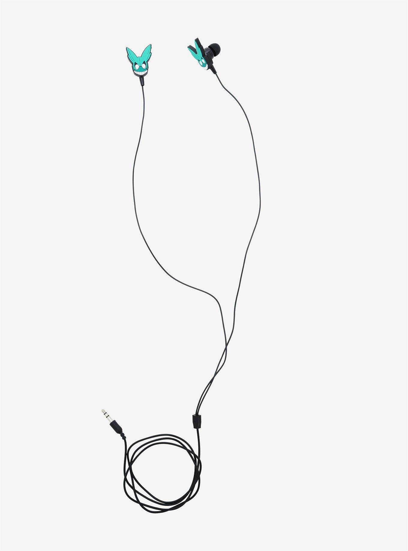My Hero Academia Deku Mask Earbuds, , alternate - view 2