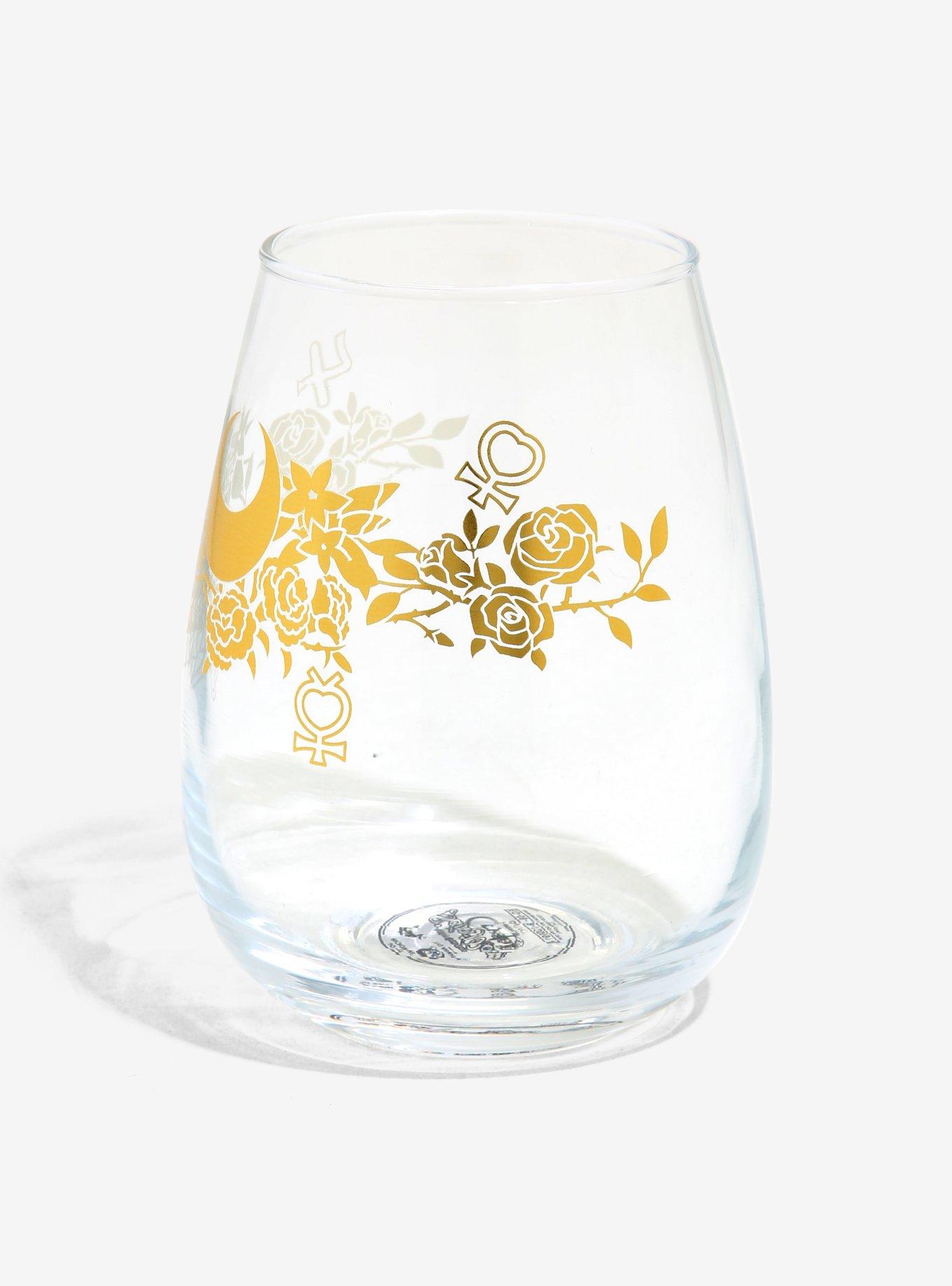 Sailor Moon Rose Stemless Glass - BoxLunch Exclusive, , alternate