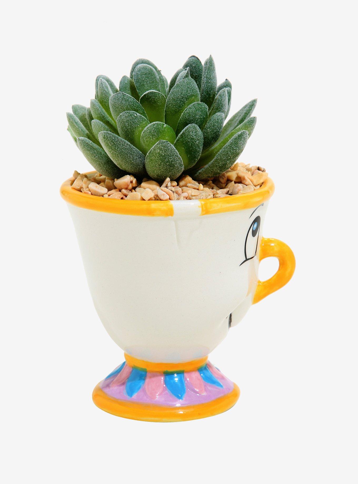 Disney Beauty And The Beast Chip Mini Planter, , alternate