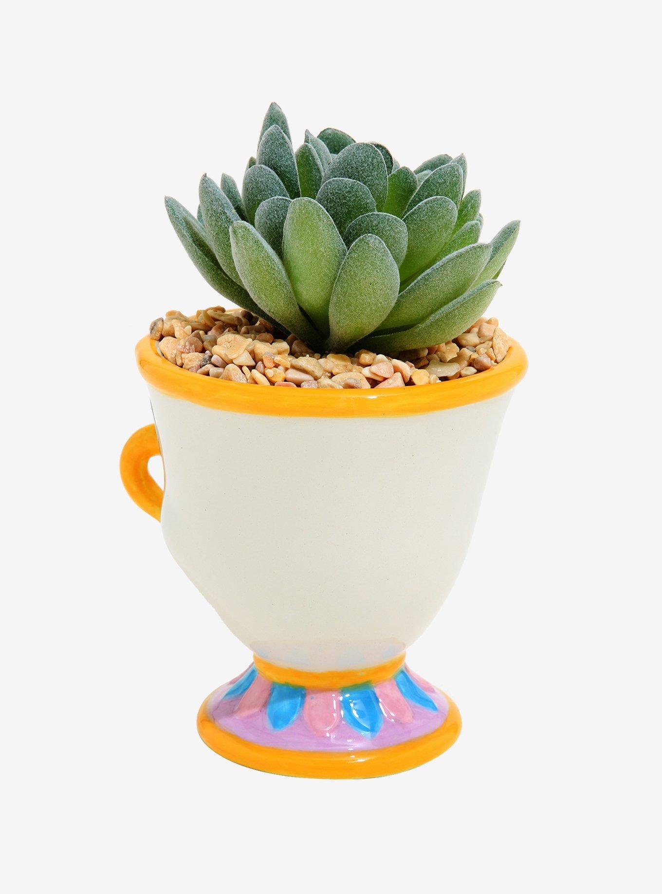 Disney Beauty And The Beast Chip Mini Planter, , alternate