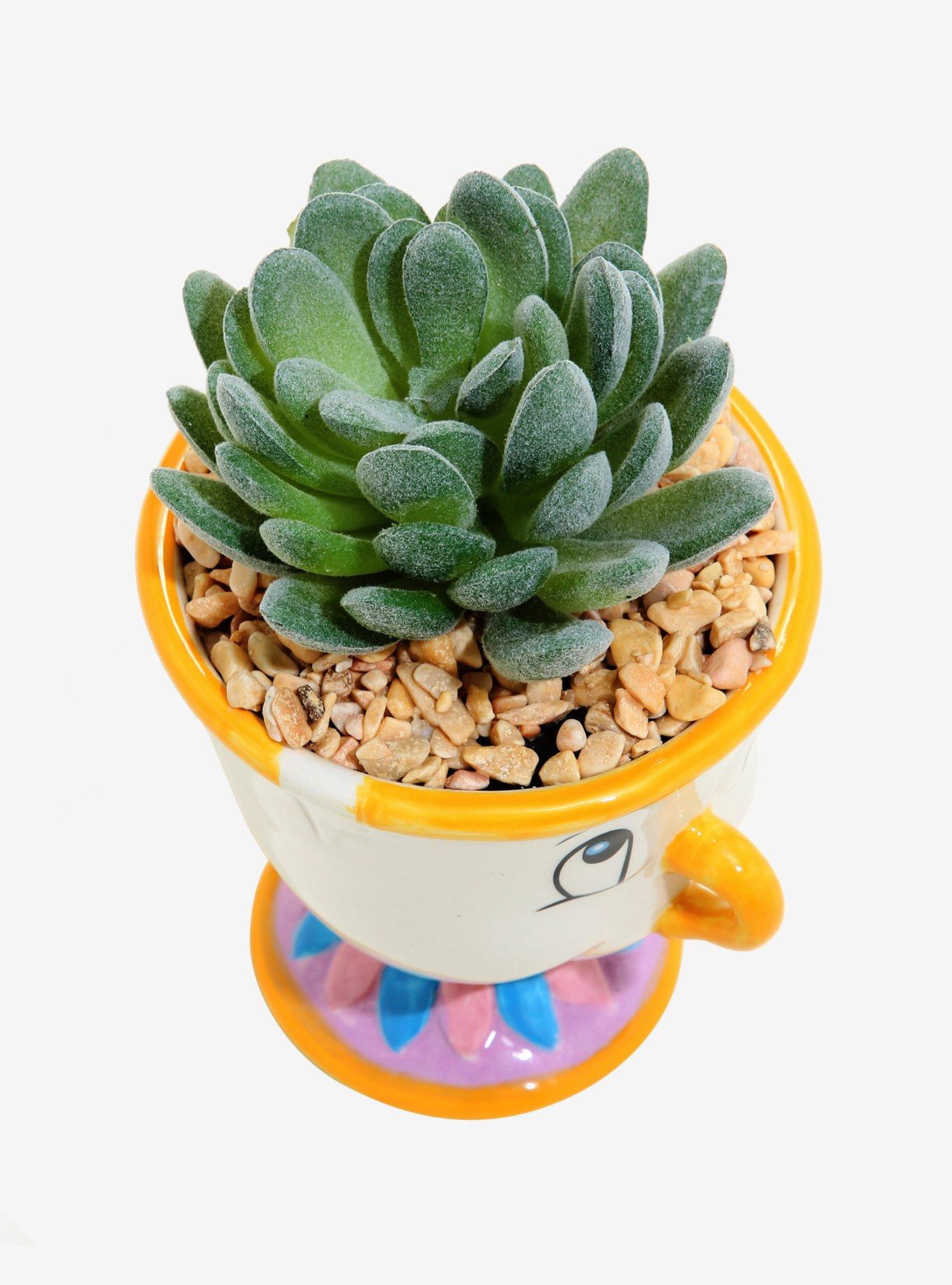 Disney Beauty And The Beast Chip Mini Planter, , alternate