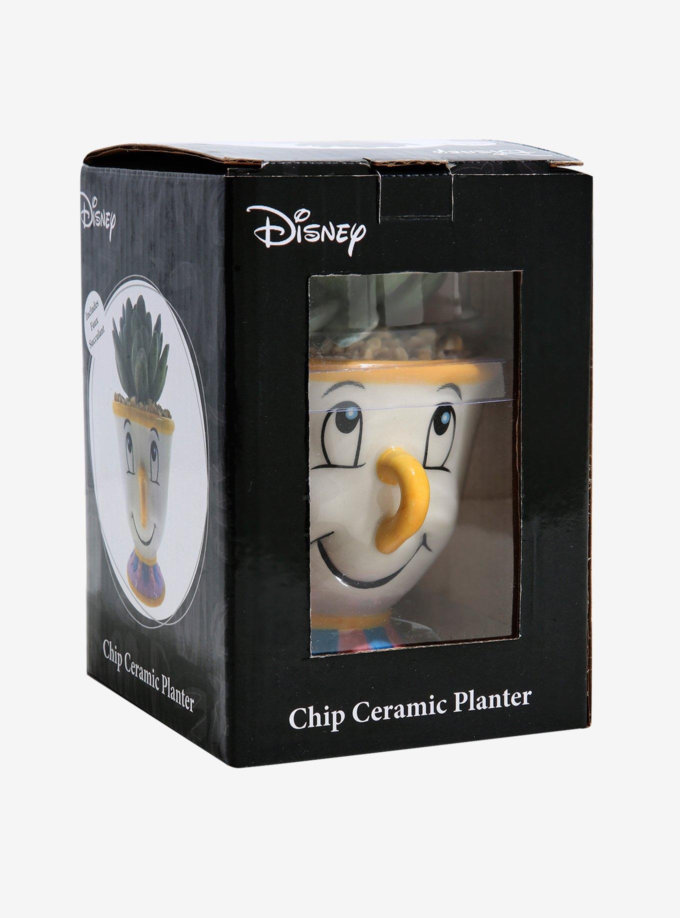 Disney Beauty And The Beast Chip Mini Planter, , alternate